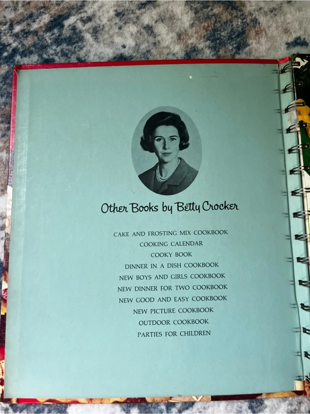 Betty Crocker Vintage 1963 Cooky Book 1st Edition, 8th Printing
